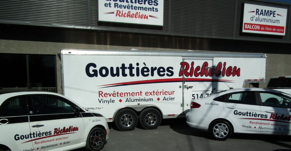 Gouttières et Revêtements Richelieu | 365 Chemin du Grand Bernier N, Saint-Jean-sur-Richelieu, QC J3B 4R9, Canada | Phone: (450) 348-2097