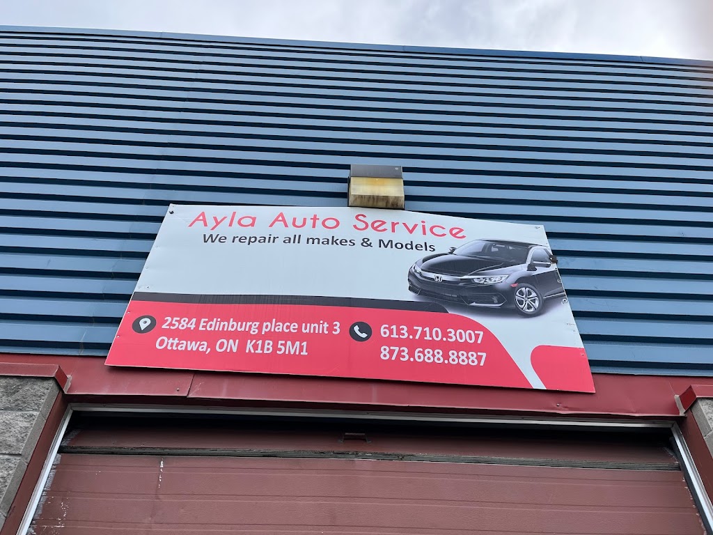 Ayla Auto Service | 2584 Edinburgh Pl Unit 2, Ottawa, ON K1B 5M1, Canada | Phone: (613) 745-3007