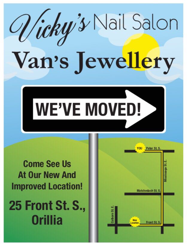 Vickys Nail Salon | 25 Front St S #1, Orillia, ON L3V 4S1, Canada | Phone: (705) 259-5990