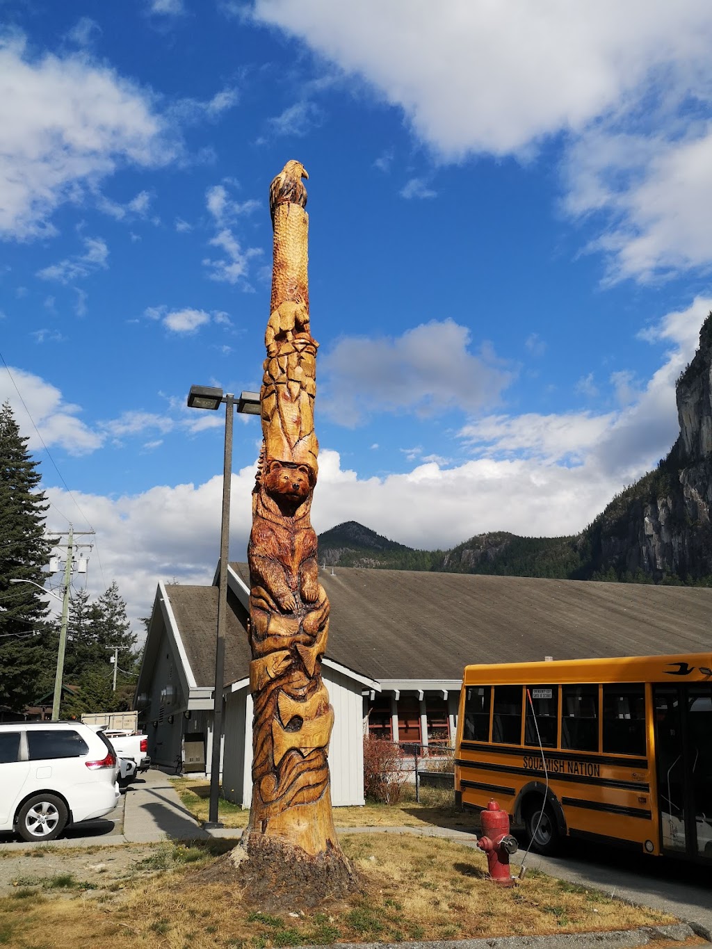 Squamish Nation Totem Hall | 1380 Stawamus Rd, Squamish, BC V8B 0B5, Canada | Phone: (604) 892-5166