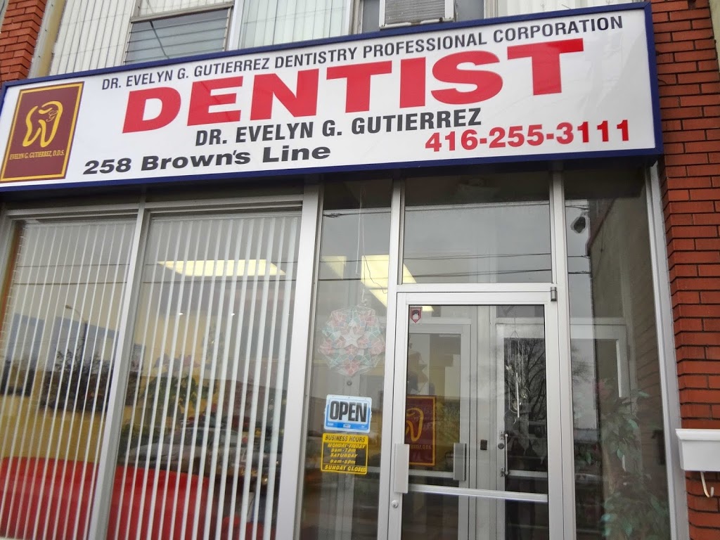 Dr. Evelyn Gutierrez Dentistry | 258 Browns Line, Etobicoke, ON M8W 3T5, Canada | Phone: (416) 255-3111