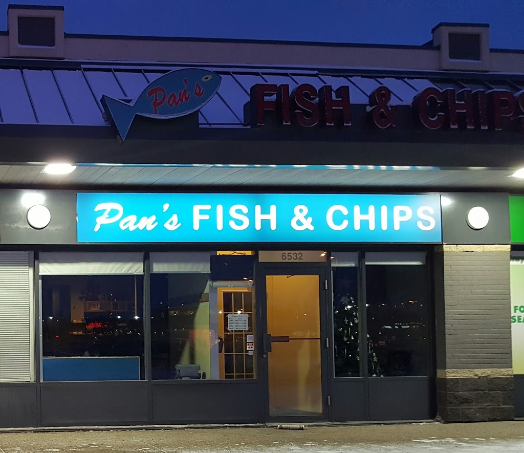 Pans Fish & Chips | 6532 28 Ave NW, Edmonton, AB T6L 6N3, Canada | Phone: (780) 440-6696