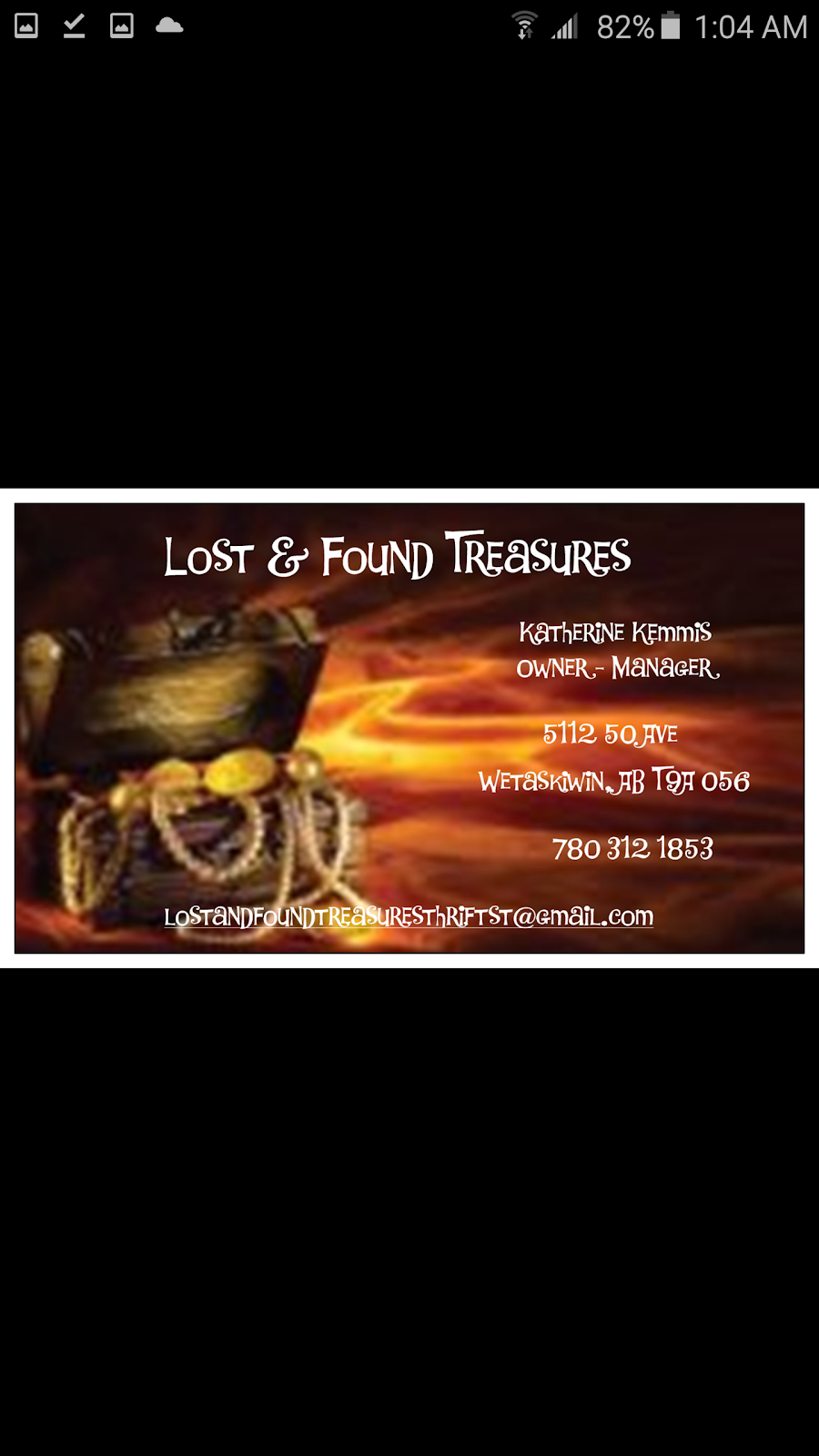 Lost and Found Treasures | 5112 50ave, Wetaskiwin, AB T9A 0S6, Canada | Phone: (780) 216-9761