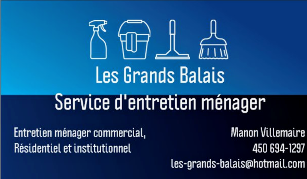 Grands Balais Svc DEntretien | 12 201e Av, Saint-Hippolyte, QC J8A 1W1, Canada | Phone: (450) 694-1297