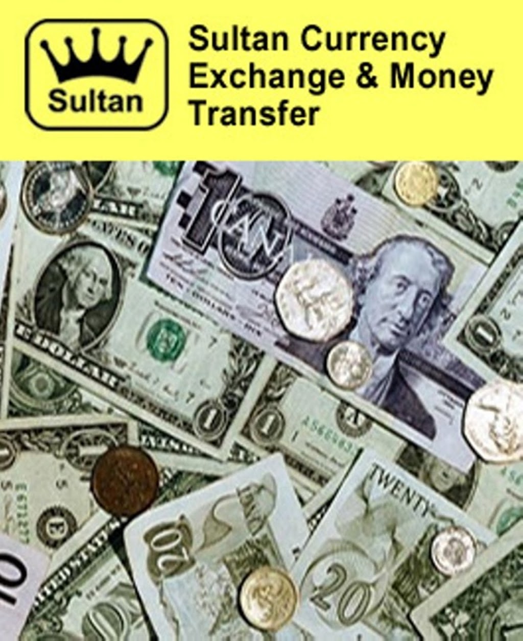 Sultan Currency Exchange & Money Transfer | 2395 Cawthra Rd #101, Mississauga, ON L5A 2W8, Canada | Phone: (905) 897-1616