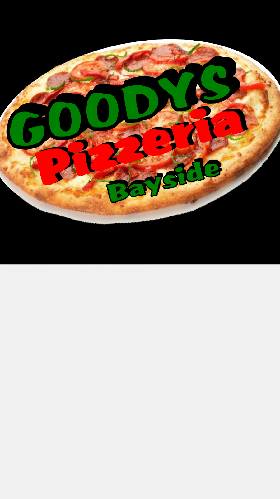 Goodys Pizzeria BAYSIDE | 748 Old Highway 2, Trenton, ON K8V 5P5, Canada | Phone: (613) 392-6664