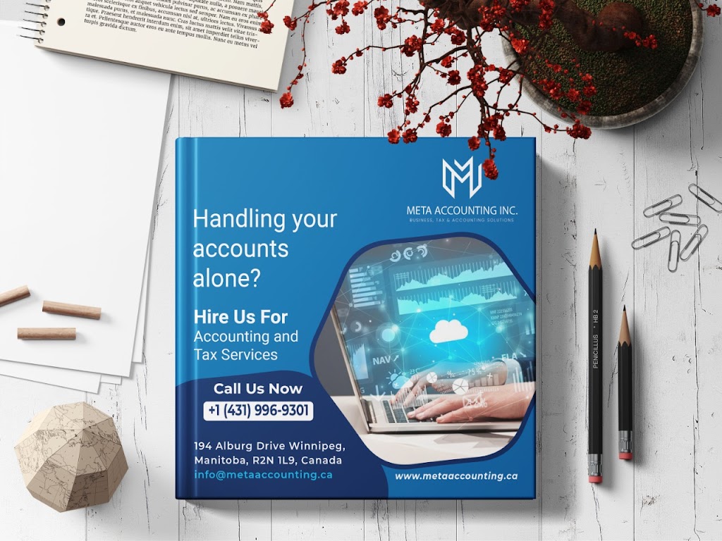 Meta Accounting Inc. | 194 Alburg Dr, Winnipeg, MB R2N 1L9, Canada | Phone: (431) 996-9301