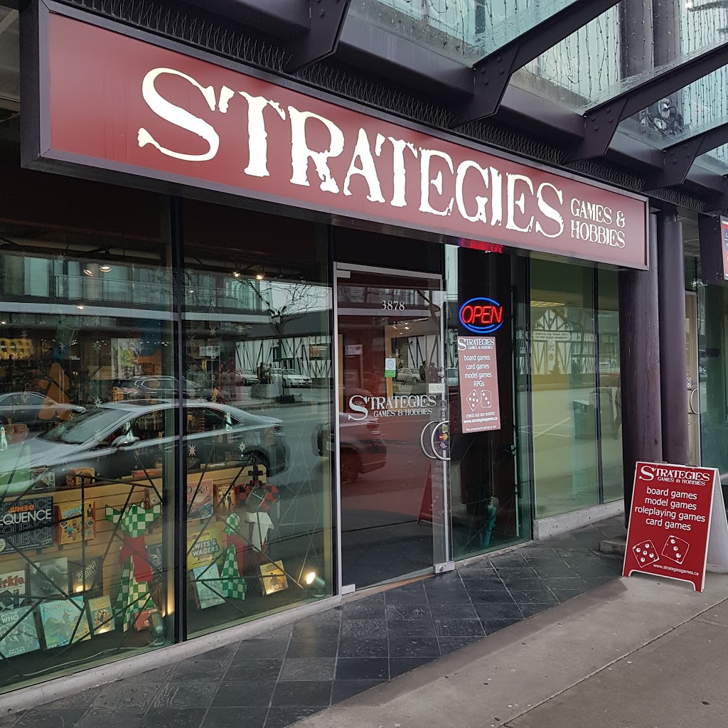 Strategies Games & Hobbies | 3878 Main St, Vancouver, BC V5V 3N9, Canada | Phone: (604) 872-6911