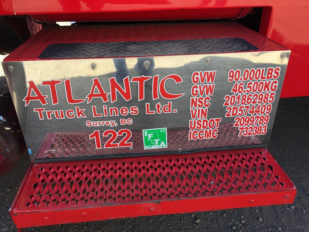 Atlantic truck lines ltd | 12310 114 Ave, Surrey, BC V3V 3N5, Canada