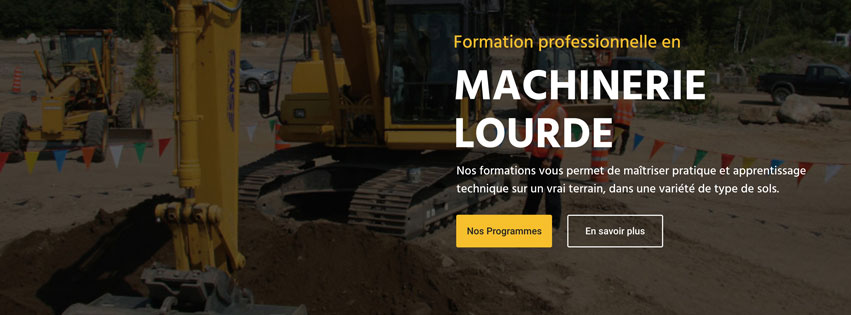 École Professionnelle de Machinerie Lourde | 3295 Chem. Martin, Terrebonne, QC J6X 0B2, Canada | Phone: (514) 444-6945