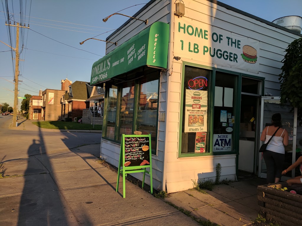 ONeills Fast Food | 1374 Barton St E, Hamilton, ON L8H 2W3, Canada | Phone: (905) 549-7066