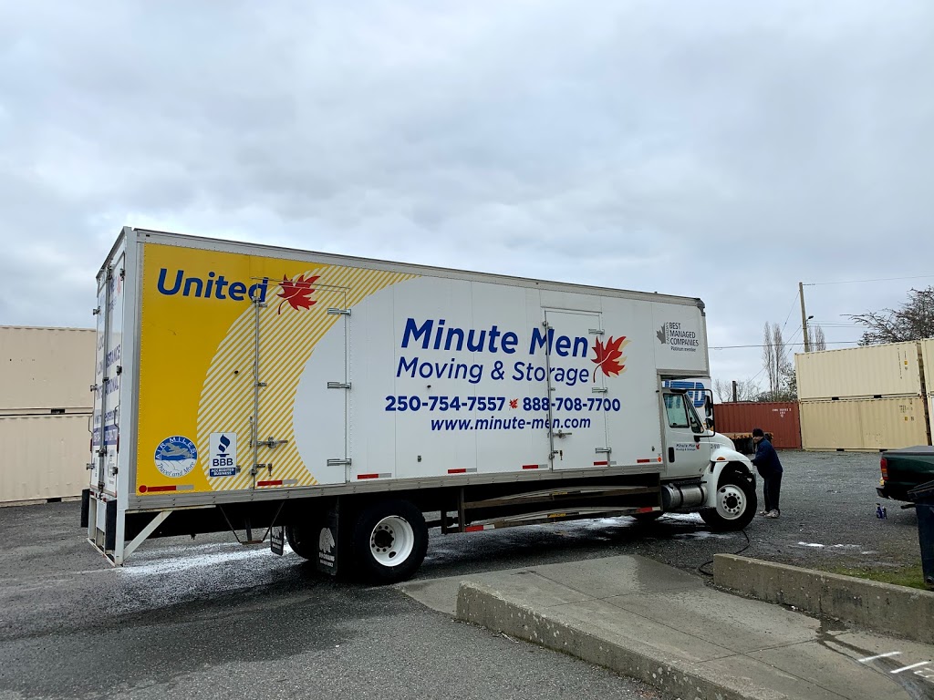 Minute Men Moving & Storage Ltd - Nanaimo | 1855 Boxwood Rd, Nanaimo, BC V9S 5X9, Canada | Phone: (250) 754-7557