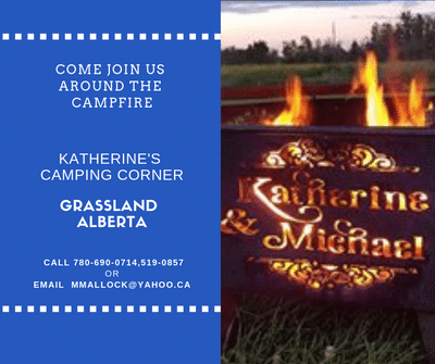 Katherines Camping Corner | Township Rd 681 & Range Rd 193, Grassland, AB T0A 1V0, Canada | Phone: (780) 690-0714