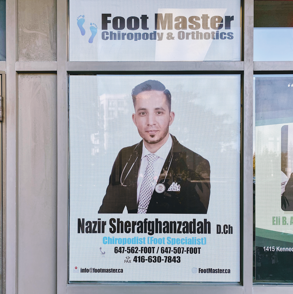 Foot Master Chiropody & Orthotics | 1700 Eglinton Ave E Unit A3, North York, ON M4A 2X4, Canada | Phone: (647) 507-3668