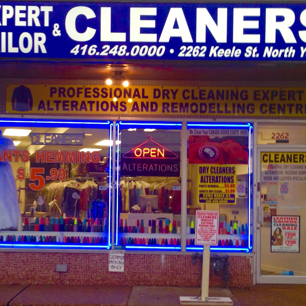 Expert Tailors And Cleaners | 2262 Keele St, North York, ON M6M 3Y9, Canada | Phone: (416) 248-0000