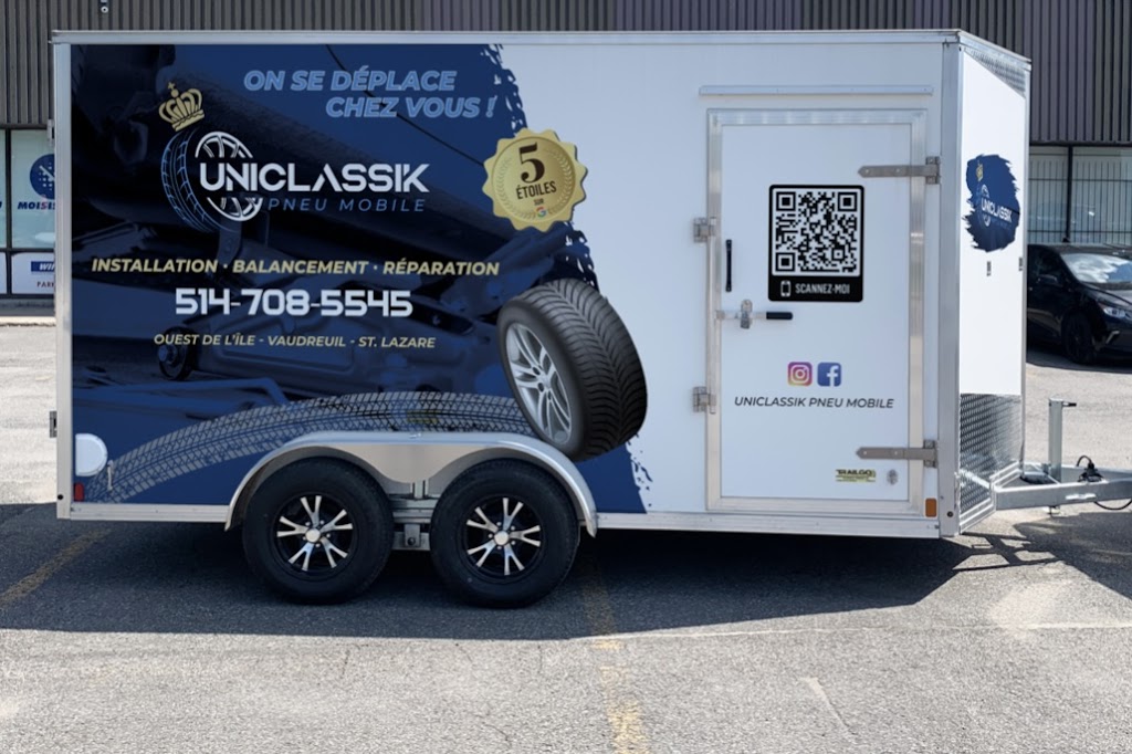 Uniclassik Pneu Mobile | 99 43e Av, Pincourt, QC J7W 3Y3, Canada | Phone: (514) 708-5545