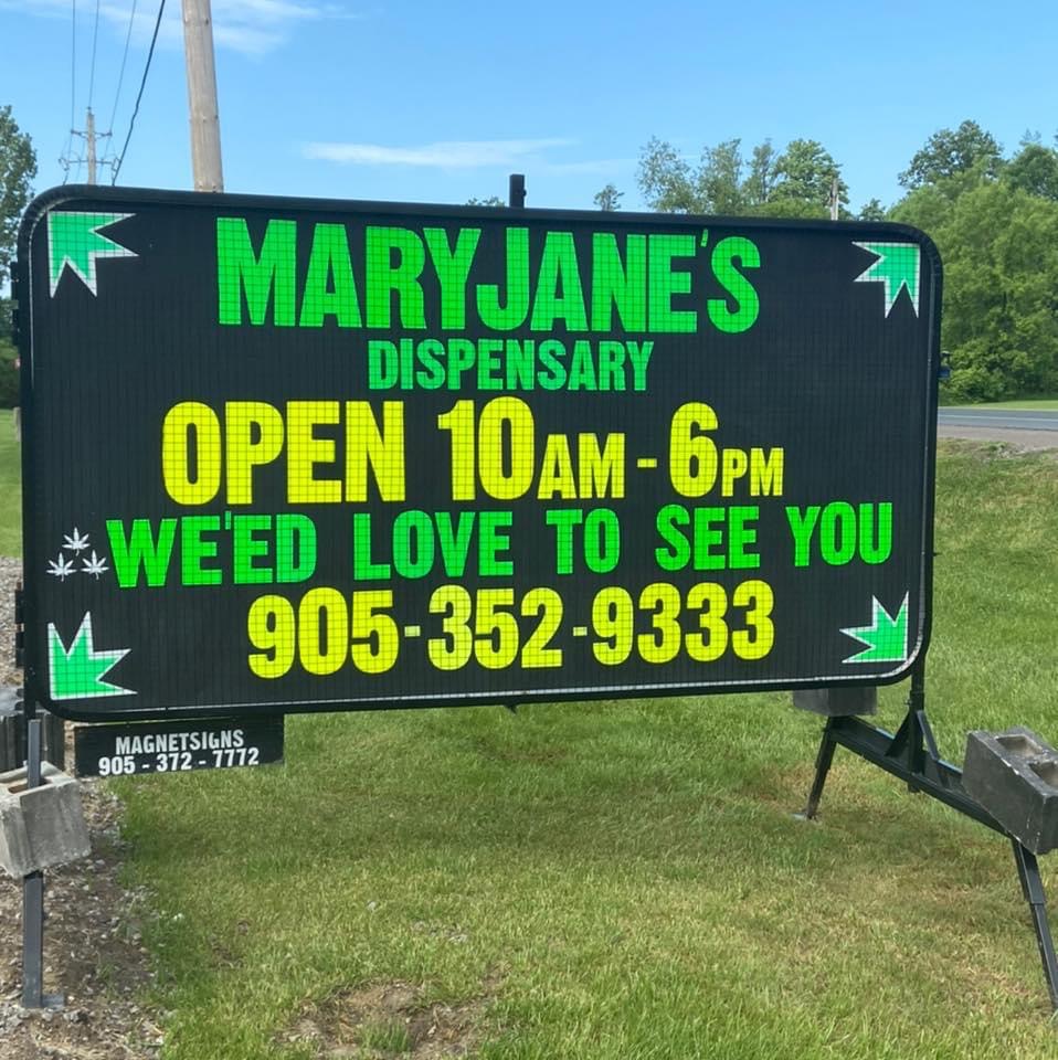 Mary Janes Dispensary | 8927 45, Roseneath, ON K0K 2X0, Canada | Phone: (905) 352-9333