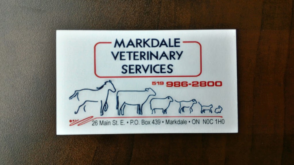 Markdale Veterinary Services | 26 Main St E, Markdale, ON N0C 1H0, Canada | Phone: (519) 986-2800