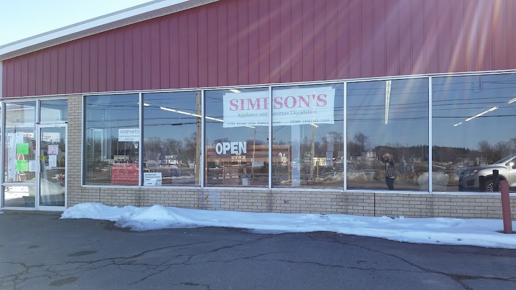 Simpsons Appliances and Repair | 2755 River John Station Rd, River John, NS B0K 1N0, Canada | Phone: (902) 351-2200