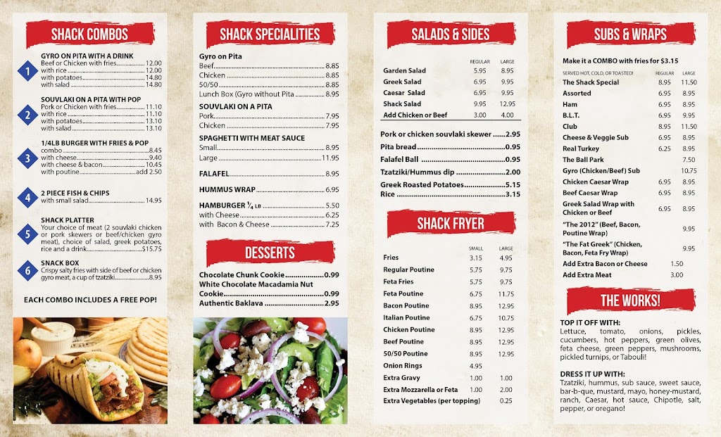 Pita Shack | 239 Pembroke St E, Pembroke, ON K8A 3J9, Canada | Phone: (613) 735-1818