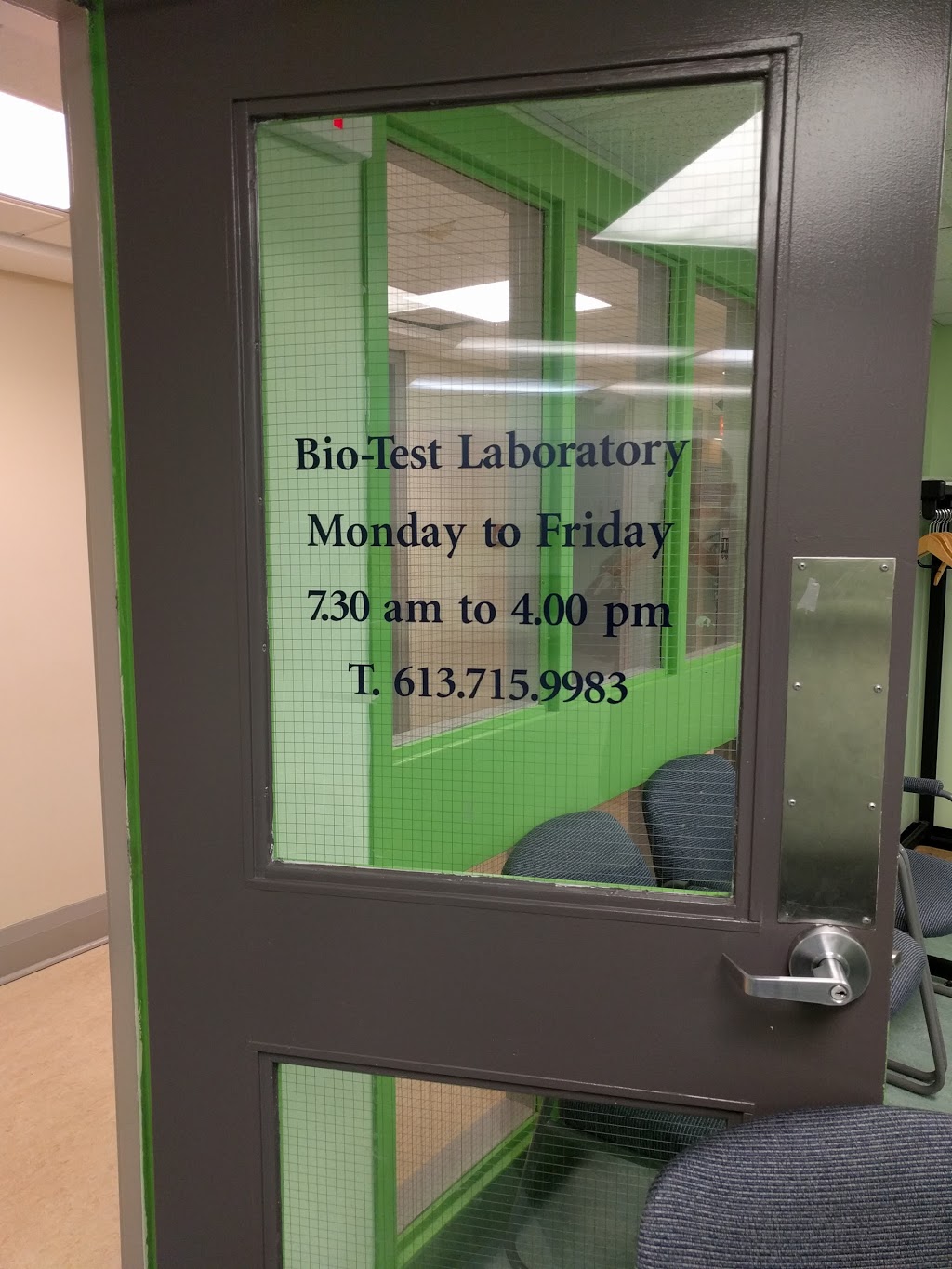 Bio-Test Laboratory | 1081 Carling Ave, Ottawa, ON K1N 8K6, Canada | Phone: (613) 715-9983