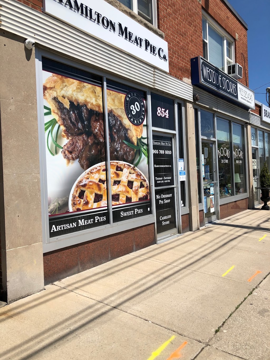 Hamilton Meat Pie Co. | 854 King St W, Hamilton, ON L8S 1K3, Canada | Phone: (905) 769-8010