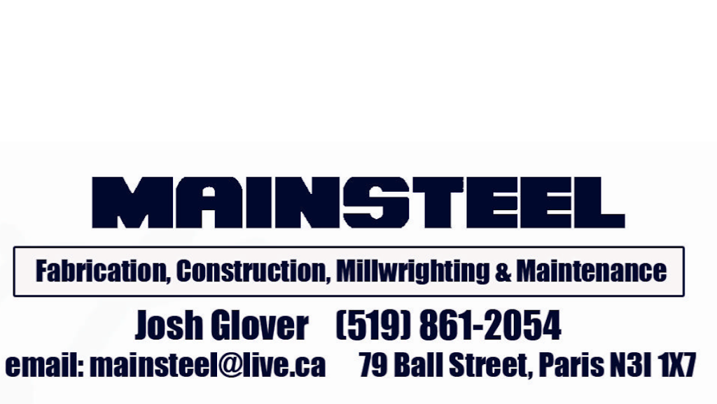 Mainsteel | 354 German School Rd, Paris, ON N3L 3E1, Canada | Phone: (519) 861-2054