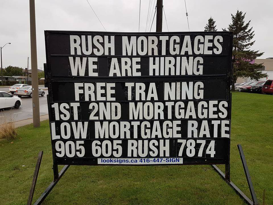 Rush Mortgages Inc. | 100 Westmore Dr # 18 A, Westmore Dr, Etobicoke, ON M9V 5C3, Canada | Phone: (416) 743-7874