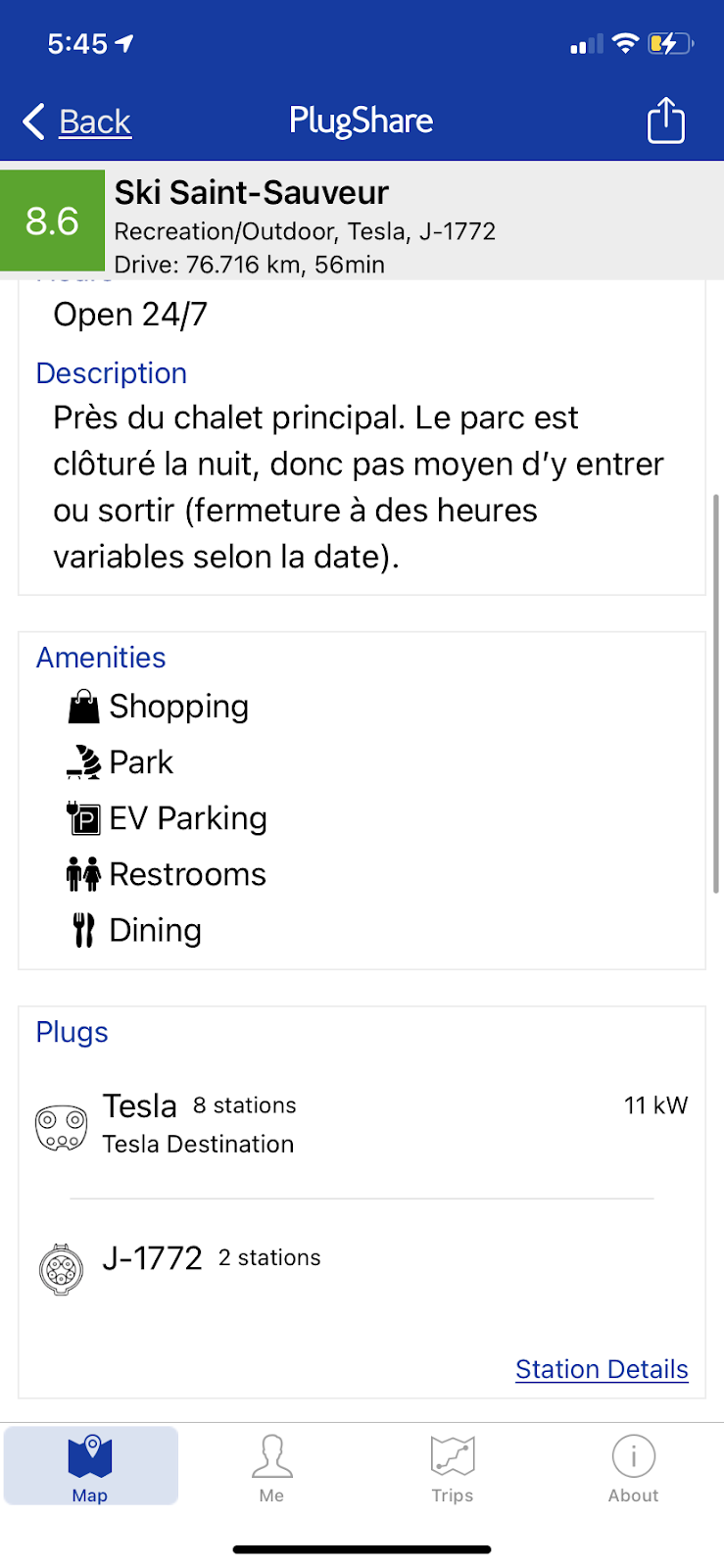 Tesla Destination Charger | 350 Avenue St Denis, Saint-Sauveur, QC J0R 1R3, Canada | Phone: (450) 227-4671