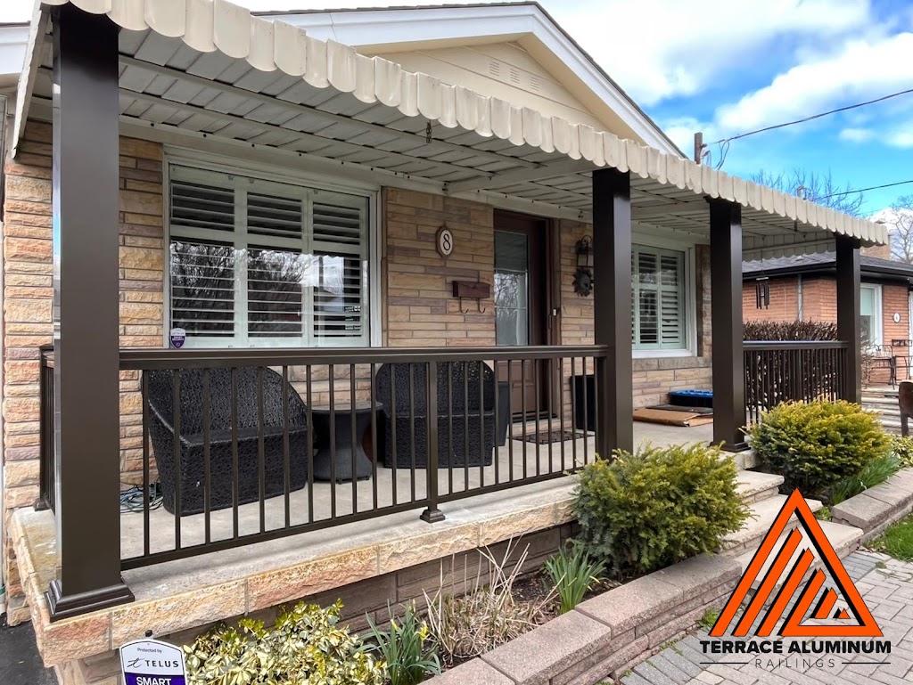 Terrace Aluminum Railings | 24 Ronson Drive, BY APPOINTMENT ONLY Entrance off, Shaft Rd Unit 10, Etobicoke, ON M9W 1A1, Canada | Phone: (647) 529-6446