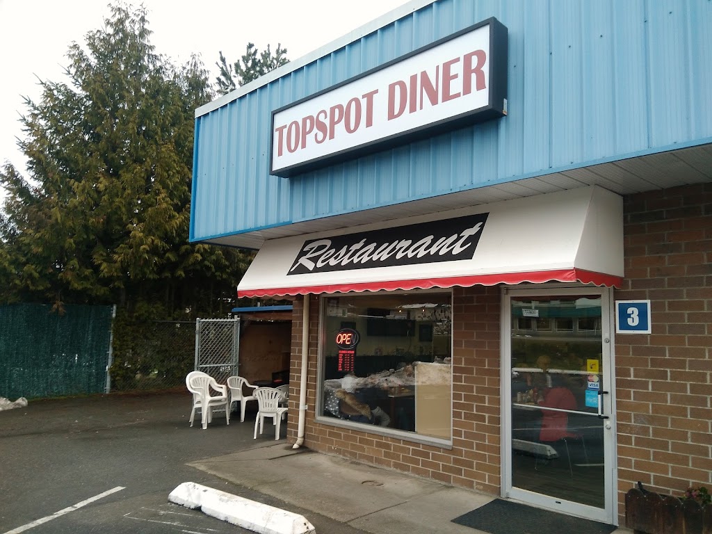 Topspot Diner | 1343 Alberni Hwy #3, Parksville, BC V9P 2B9, Canada | Phone: (250) 248-4009