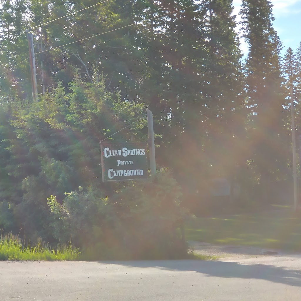 Clearsprings Campground | Box 310, Caroline, AB T0M 0M0, Canada | Phone: (403) 722-2428