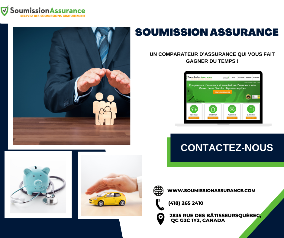 Soumission assurance | 1323 5e Av, Saint-Gabriel-de-Valcartier, QC G0A 4S0, Canada | Phone: (418) 265-2410