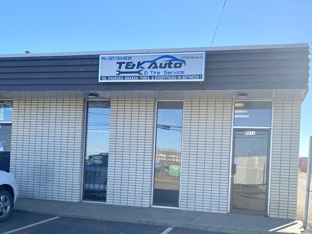 T&K Auto Tire Service Ltd | 5511 76 Ave NW, Edmonton, AB T6B 0A7, Canada | Phone: (587) 754-8538