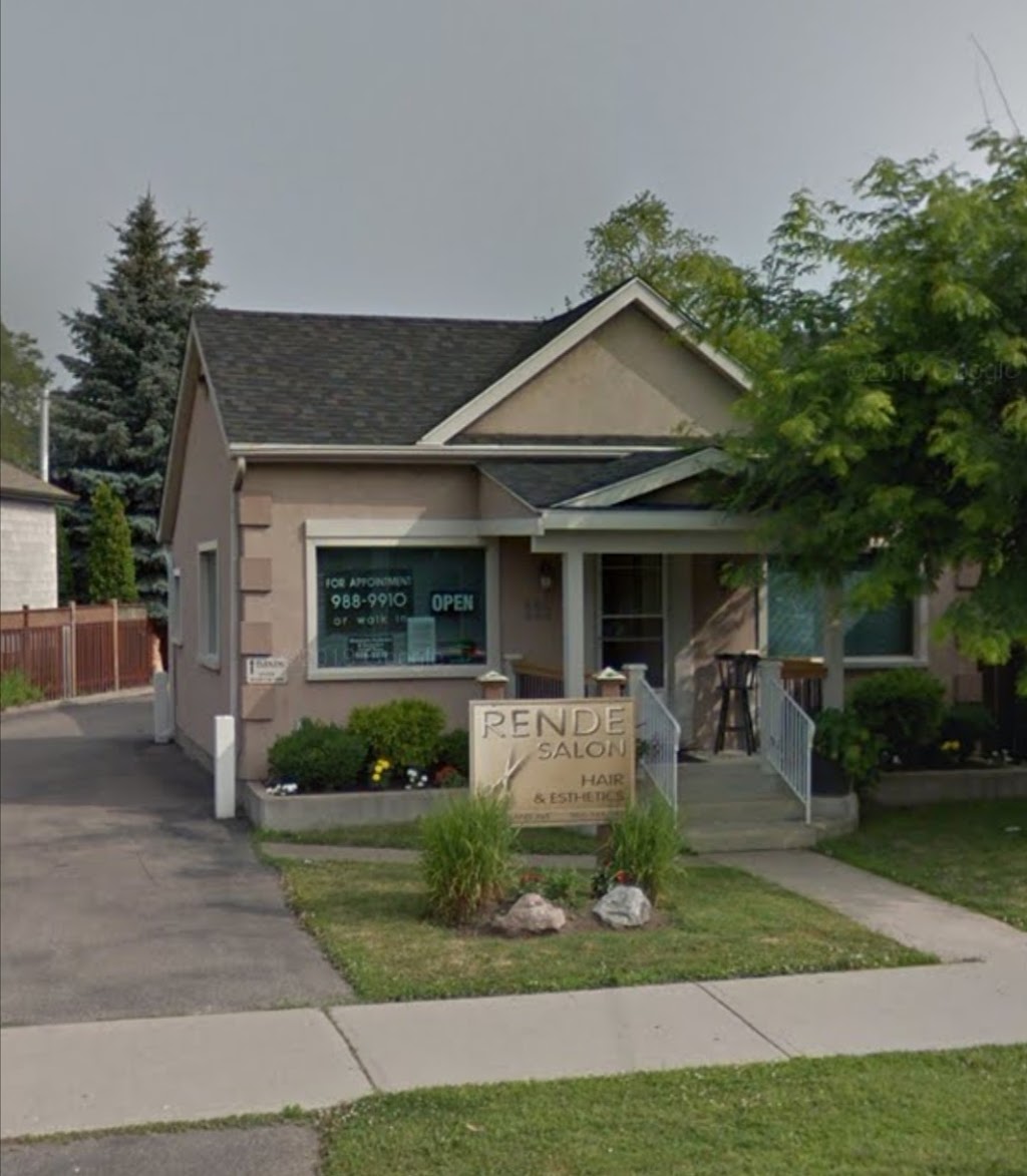 Rende Hair Salon | 115 Welland Ave, St. Catharines, ON L2R 2N4, Canada | Phone: (905) 988-9910