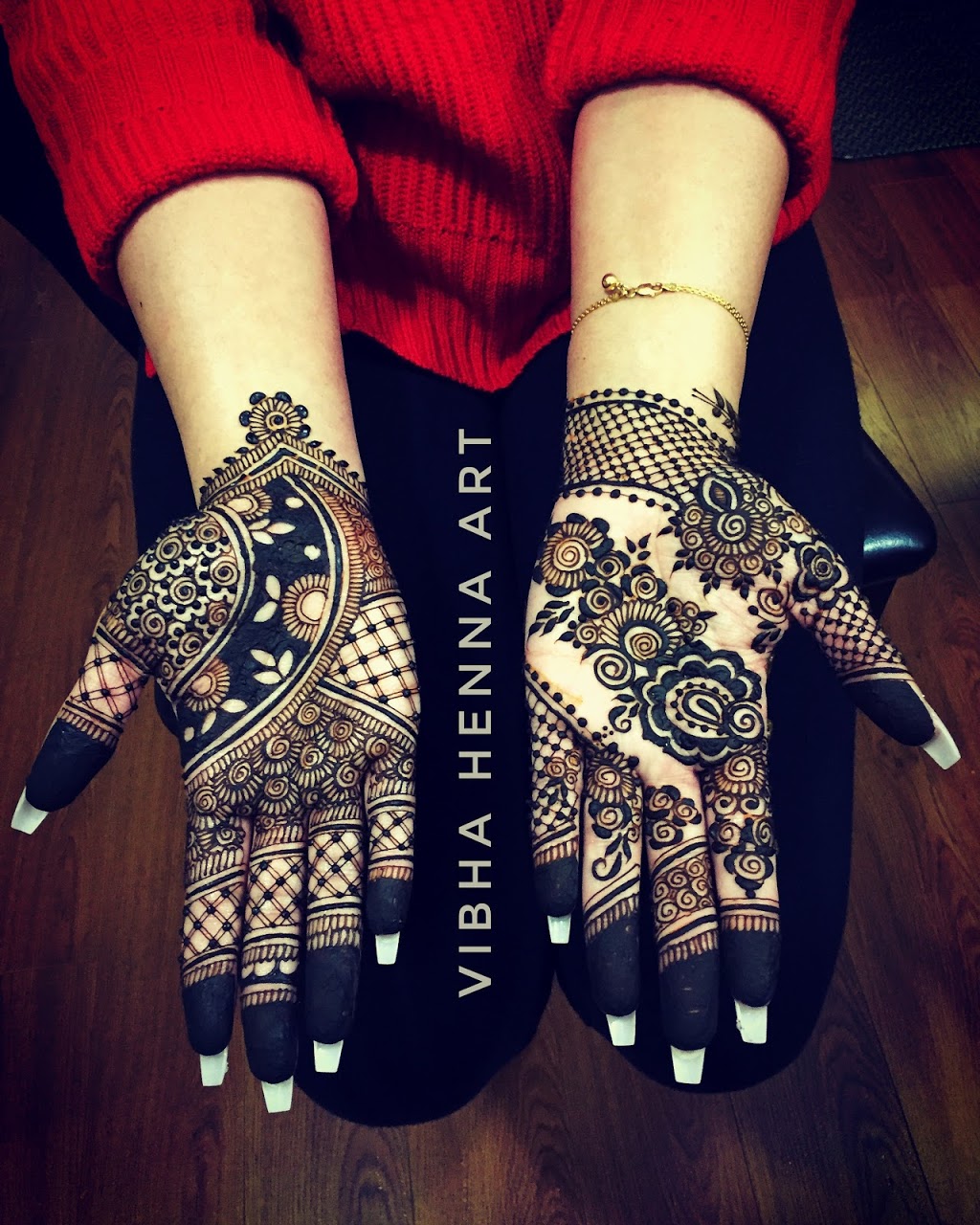 Vibha Henna Art | Vibha Henna Art, 13 Hampton Springs Dr, Brampton, ON L6P 2W3, Canada | Phone: (647) 287-4708