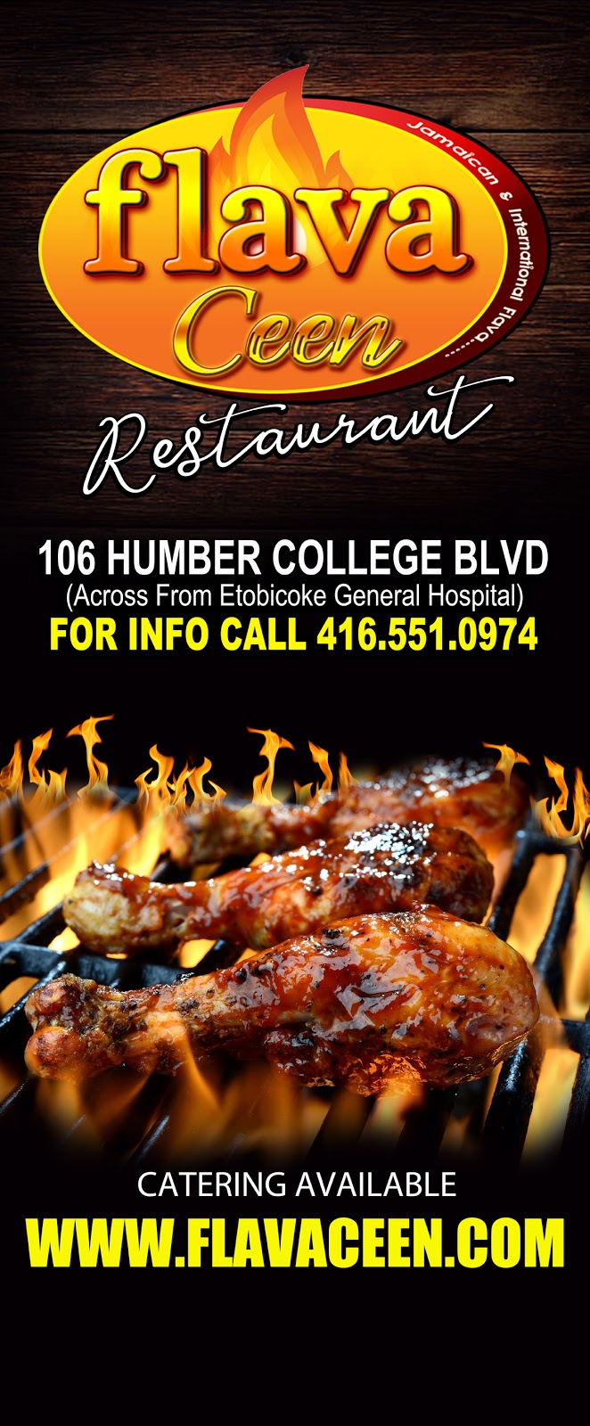 Flava Ceen | 106 Humber College Blvd, Etobicoke, ON M9V 4E4, Canada | Phone: (416) 551-0974