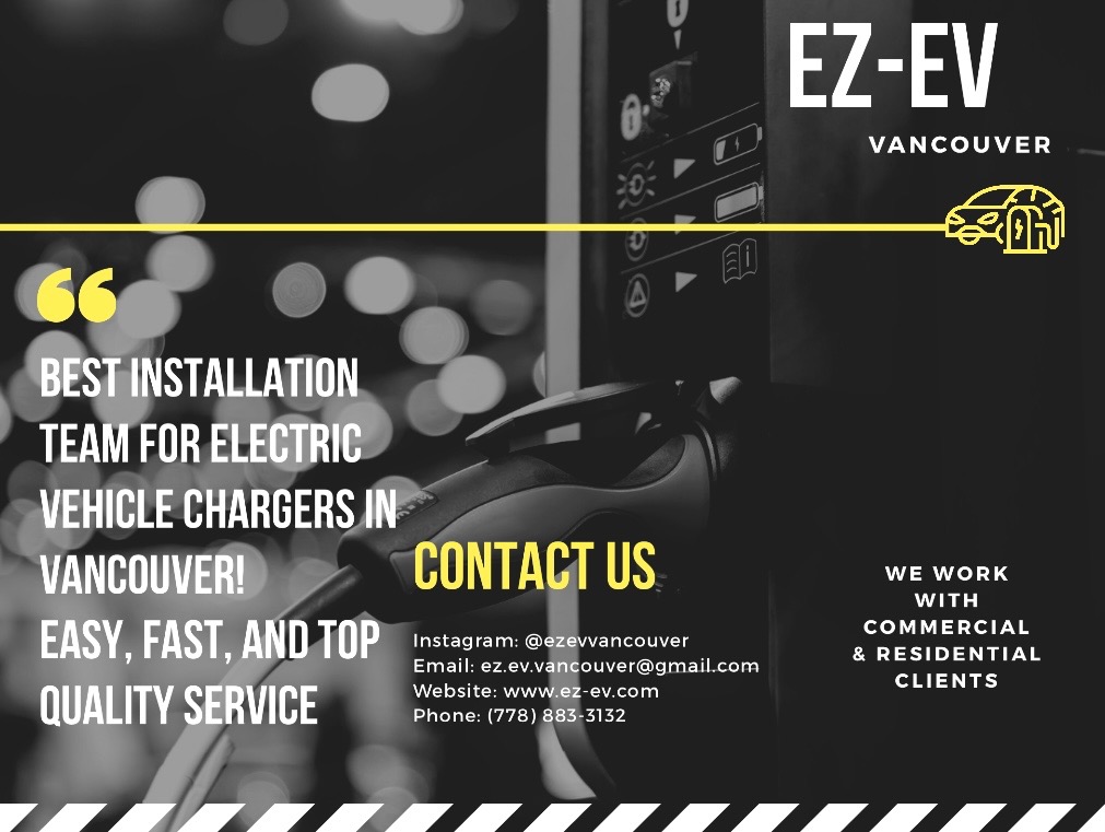 EZ-EV | 901 3rd St W #346, North Vancouver, BC V7P 3P9, Canada | Phone: (778) 833-3132