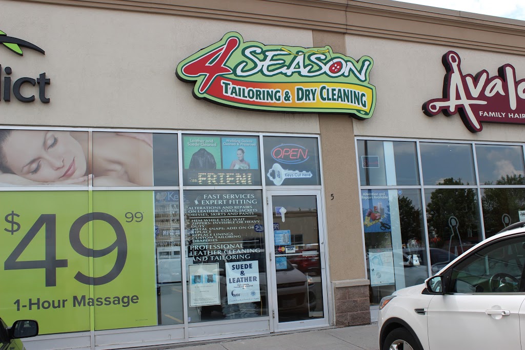 4 Season Tailoring & Dry Cleaning | 2016 Tenth Line Rd, Orléans, ON K4A 4X4, Canada | Phone: (613) 841-9220