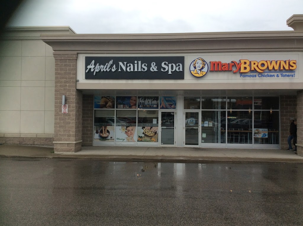 Aprils Nails & Spa | 5969 Baldwin St S #21, Whitby, ON L1M 2J7, Canada | Phone: (905) 655-8838