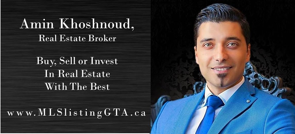 Richmond Hill Real Estate Broker, Amin Khoshnoud | 273 South Park Rd, Thornhill, ON L3T 0B5, Canada | Phone: (416) 494-3337