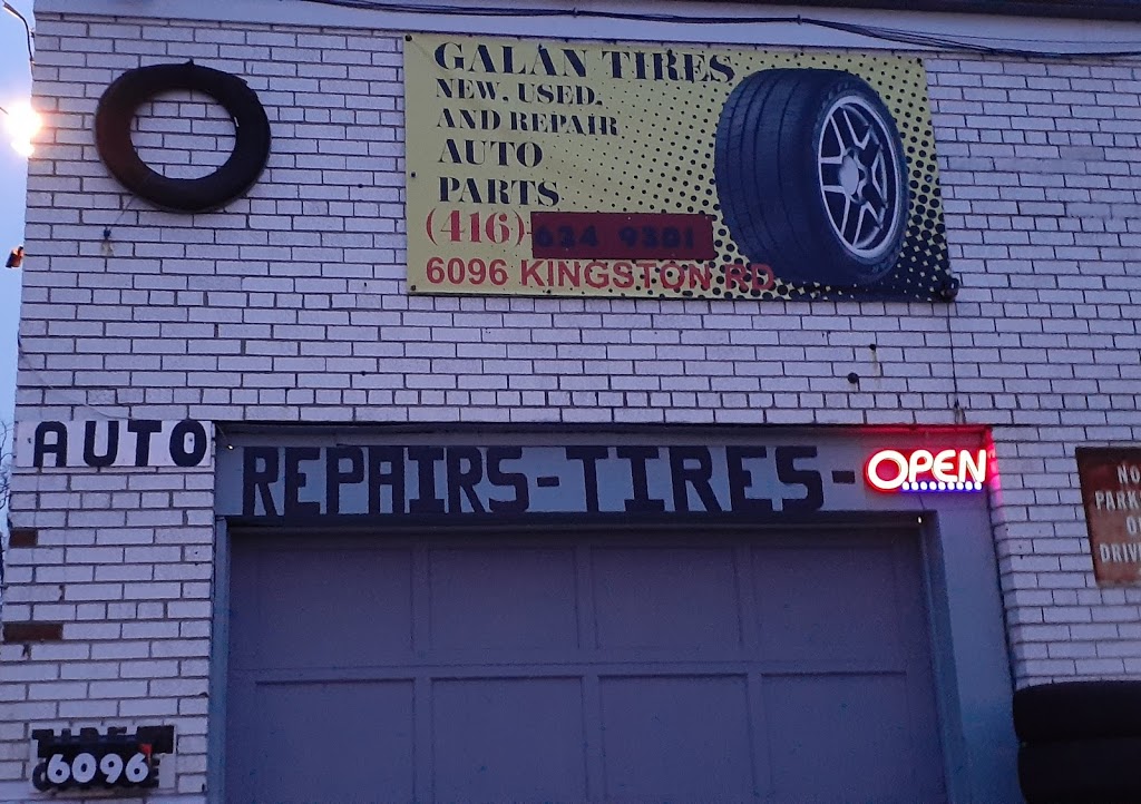 Galan Tires | 6096 Kingston Rd, Scarborough, ON M1C 1K6, Canada | Phone: (416) 624-9301