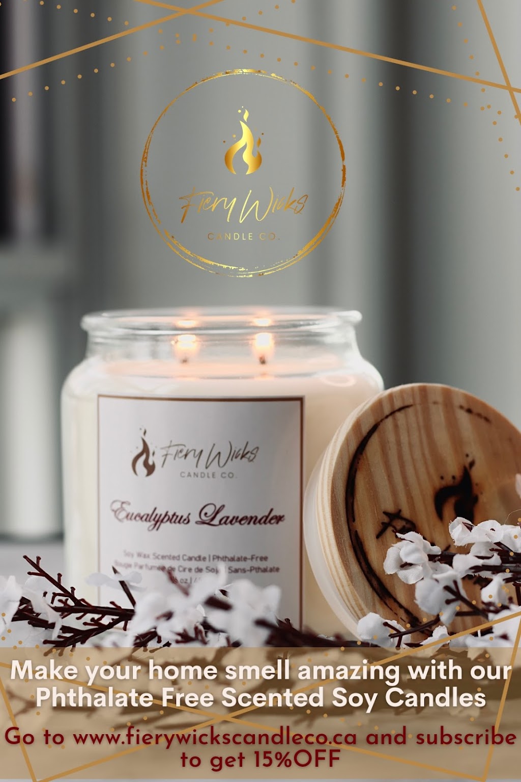 Fiery Wicks Candle Co. | 132 Morrison Ave, Toronto, ON M6E 1M4, Canada | Phone: (416) 505-6132