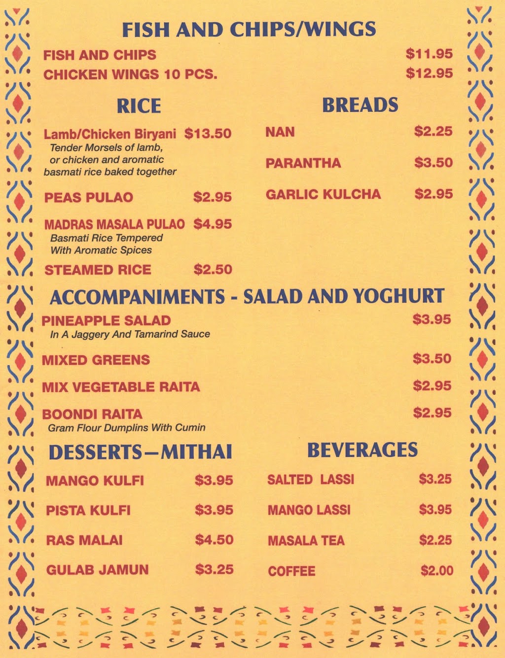 Palki Cuisine of India | 6501 Russell Rd, Carlsbad Springs, ON K0A 1K0, Canada | Phone: (613) 822-7772