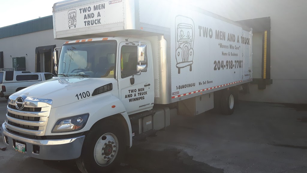 Two Men and a Truck | 96 Durand Rd, Winnipeg, MB R2J 3T2, Canada | Phone: (204) 918-7707