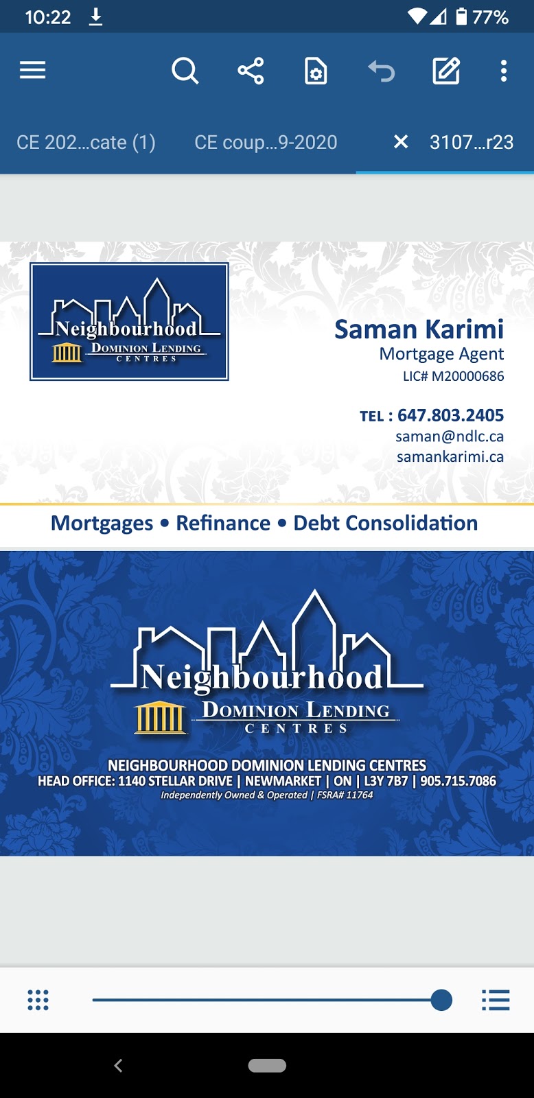 Mortgage agent | 431 Kenneth Ave, North York, ON M2N 4W2, Canada | Phone: (647) 803-2405
