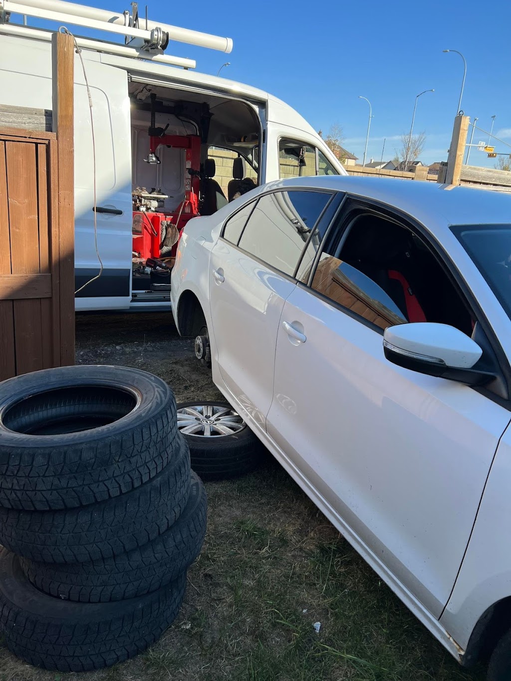 Garage Avenue Mobile Tire Service / Auto Repair | 407 Bridlewood Ave SW, Calgary, AB T2Y 4H5, Canada | Phone: (587) 225-1129