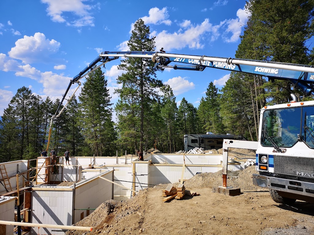 Jett Concrete Pumping | 8802 Kimberley Hwy #95a, Kimberley, BC V1A 3M6, Canada | Phone: (250) 427-0952