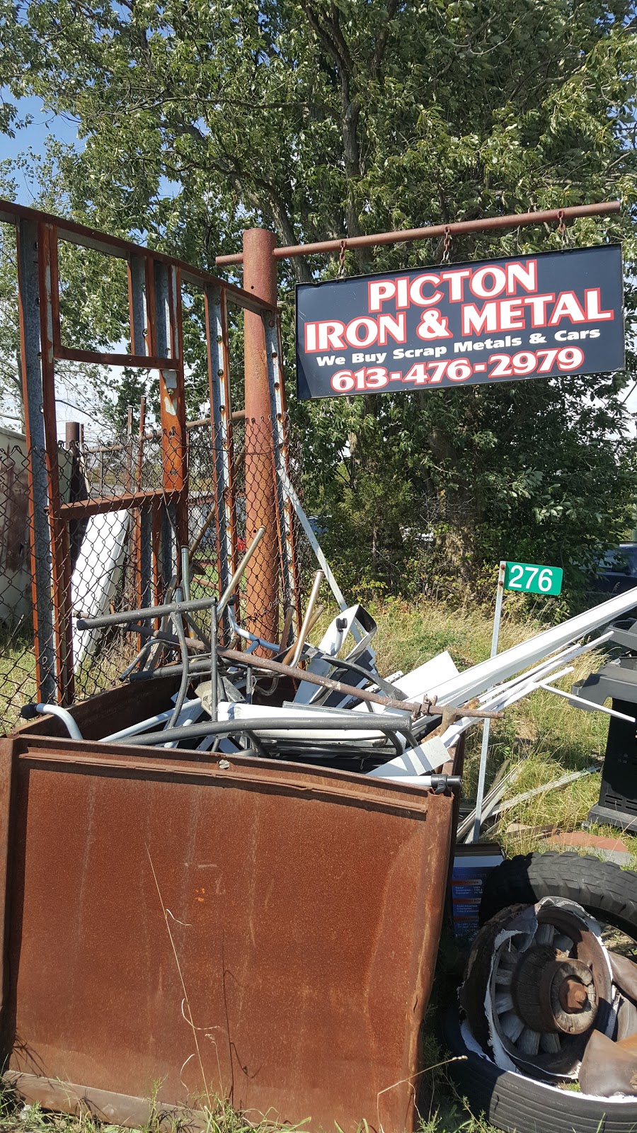 Picton Iron and Metals | 276 Prince Edward County Rd 25, Picton, ON K0K 2T0, Canada | Phone: (613) 476-2979