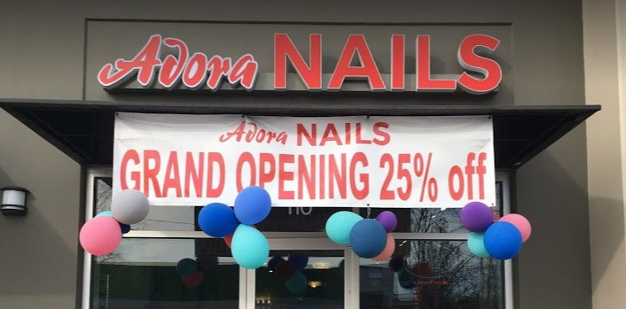 Adora Nails Salon & Spa (Cloverdale) | 110-5738 175 St, Surrey, BC V3S 4T7, Canada | Phone: (604) 372-2251